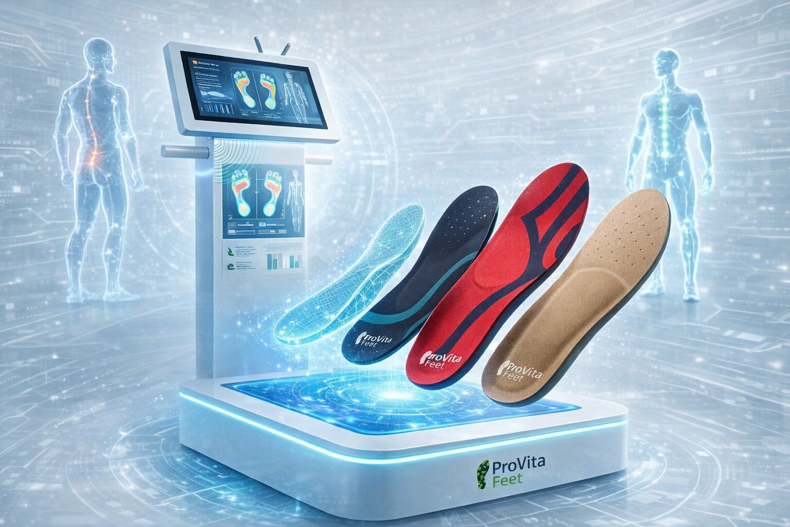 Escáner biomecánico y plantillas ProvitaFeet
