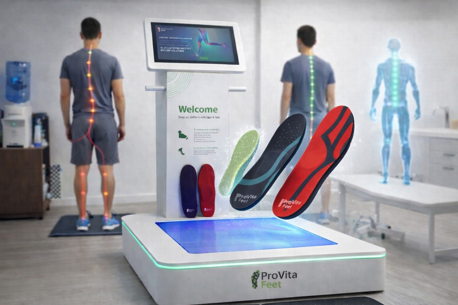 Análisis biomecánico y plantillas ProvitaFeet